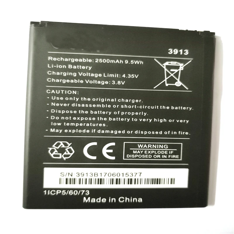 2500mAh Замена 3913 батарея для WIKO LENNY4 LENNY 4 Мобильный телефон батареи с подставка