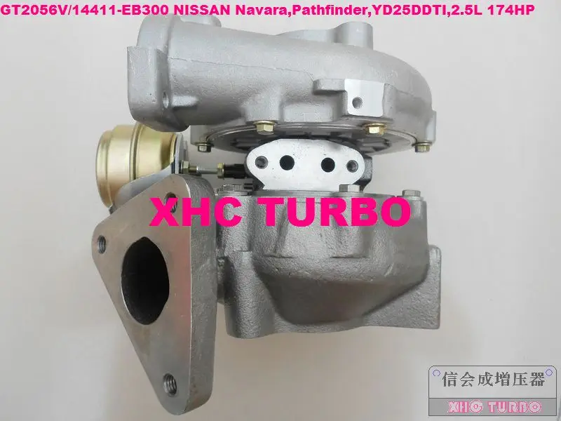 Турбокомпрессор GT2056V 751243-5002S 14411-EB300 для NISSAN Navara Pathfinder 2.5DI QW25/YD25DDTI 2.5L 174HP 2005-Новинка |