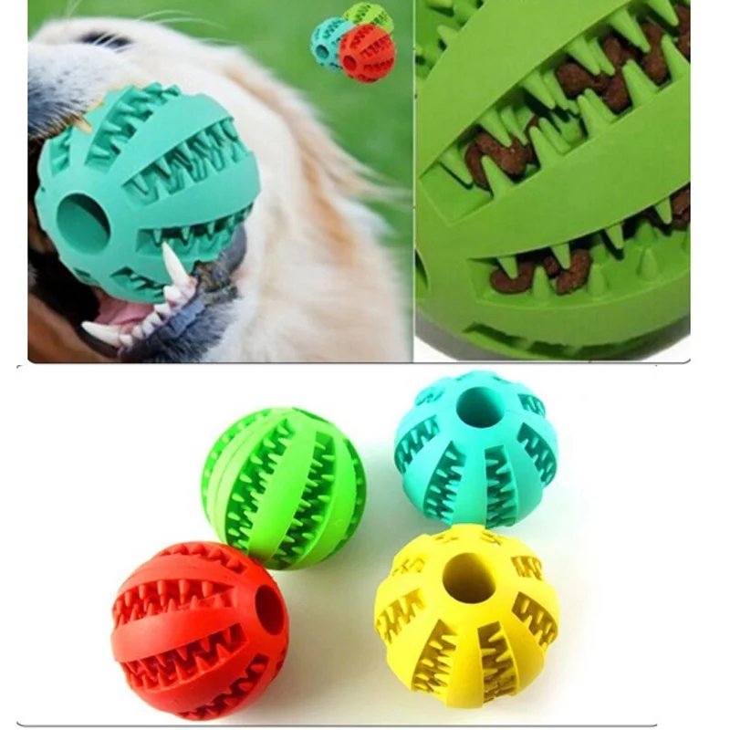 Новинка 2019 тренировочный резиновый мяч для собак щенков кошек жевательная