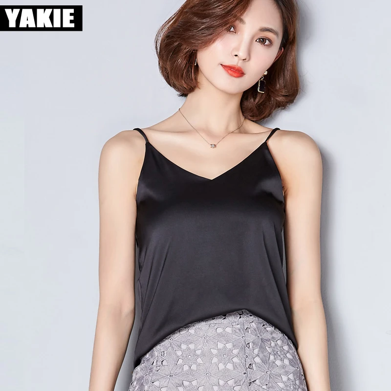 Большие размеры S-XXL несколько женских топов на бретелях бренд Ryon женская