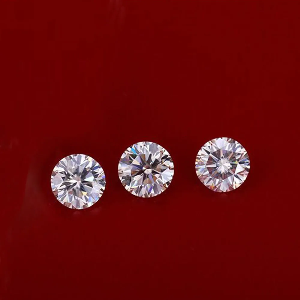 Блестящая огранка Charles & Colvard moissanite D color 0.2ct 3 5 мм Сердце и Стрела алмаз Прованс