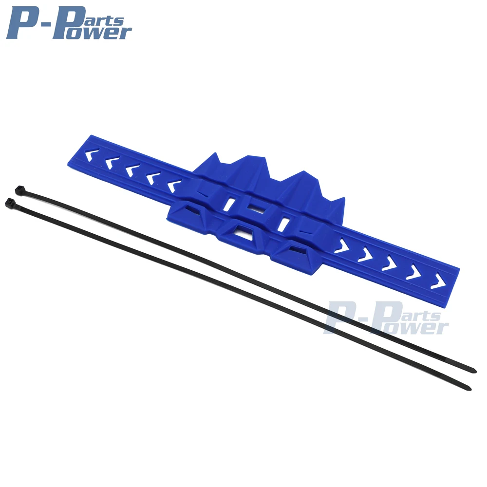 Новый глушитель выхлопной трубы защитный синий для YAMAHA XC EXC SX CR YZ WR KX RM TC TE
