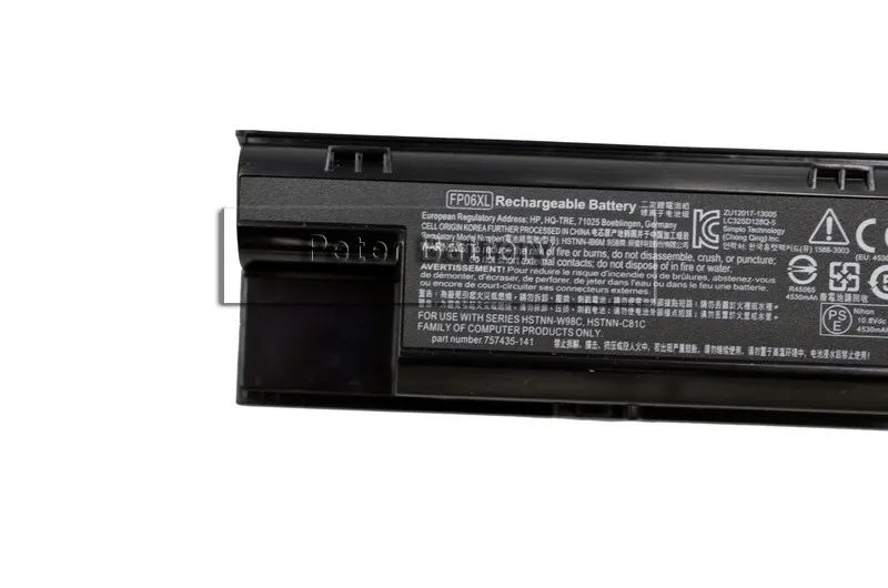Оригинальный аккумулятор JIGU FP06 H6L26AA H6L26UT для ноутбука HP ProBook 470 G2 450 455 G1 G0 440 |