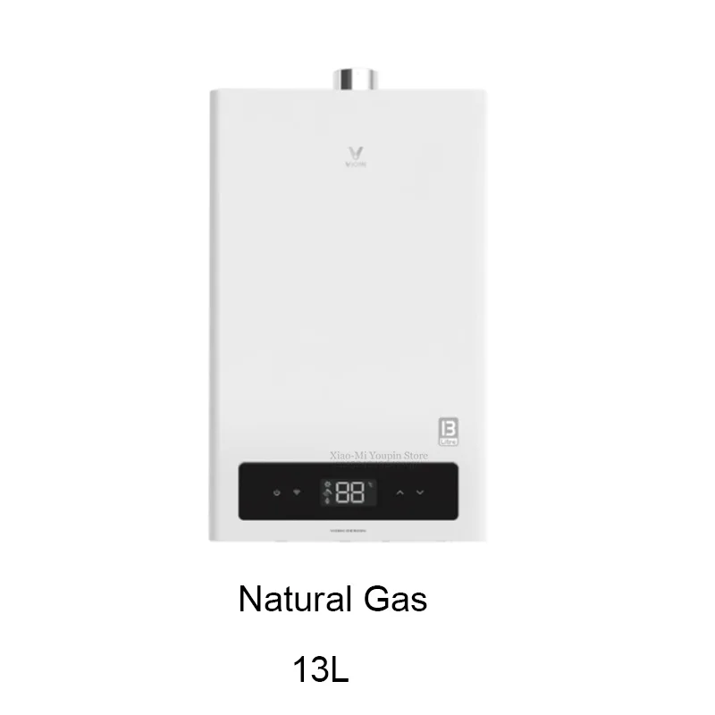 Type 1 Xiaomi Viomi 13L/16L умный интернет газовый водонагреватель кухонный газ энергосберегающая защита безопасности приложение управление Умный дом - Цвет: Type 1