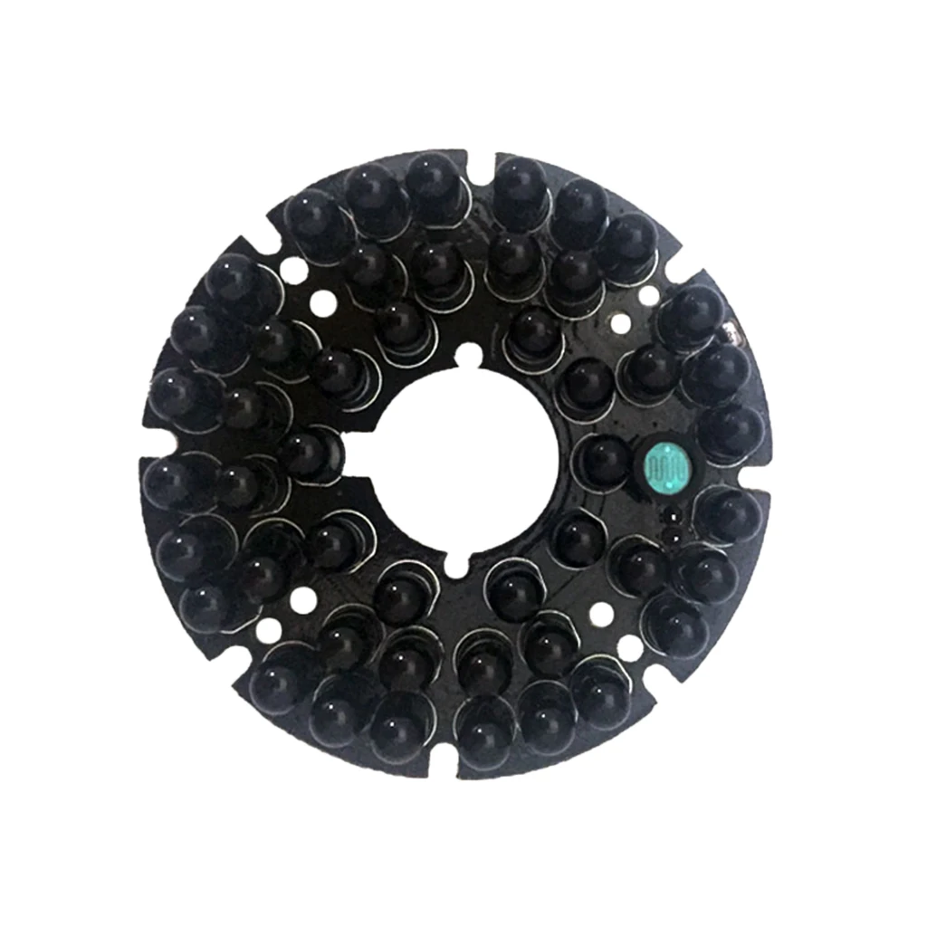48 LED 940nm ИК инфракрасный прожектор совета круглая пластина лампа для CCTV камеры