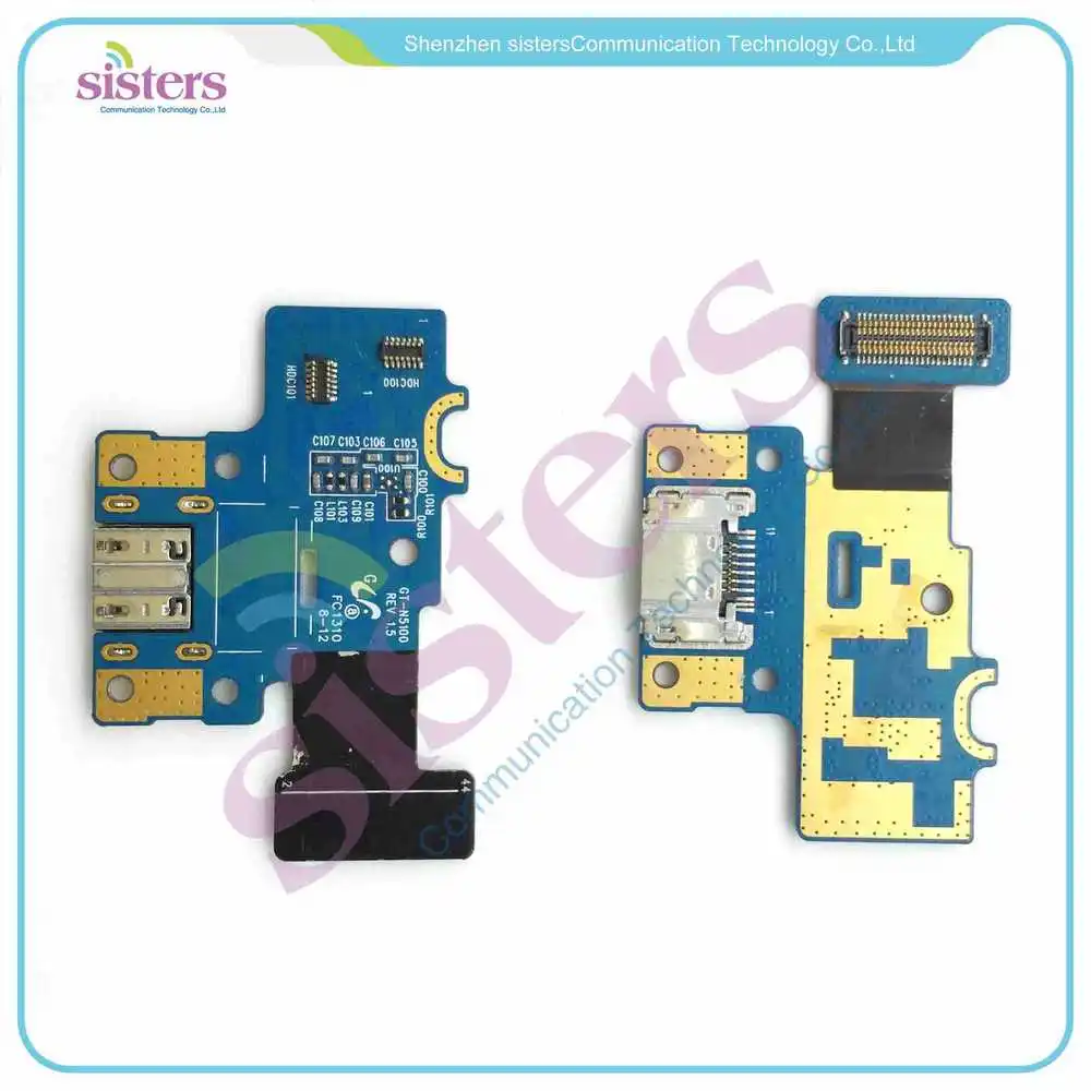 20 шт. оптовая продажа зарядного устройства USB порт разъем гибкий для Samsung Galaxy Note 8 0