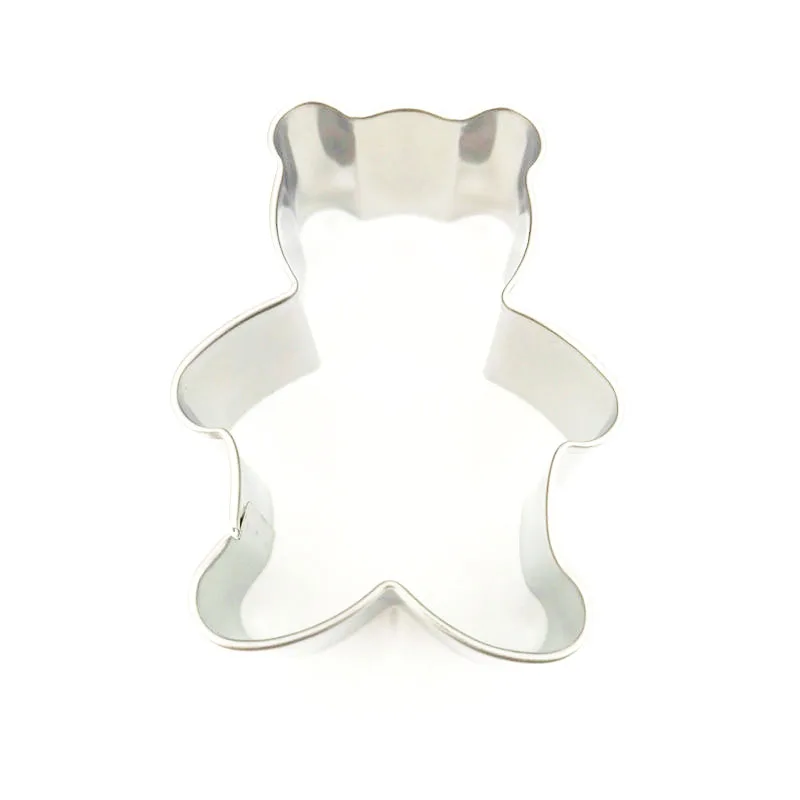 Медведь Форма маленькое печенье резак Нержавеющая сталь форма для помады
