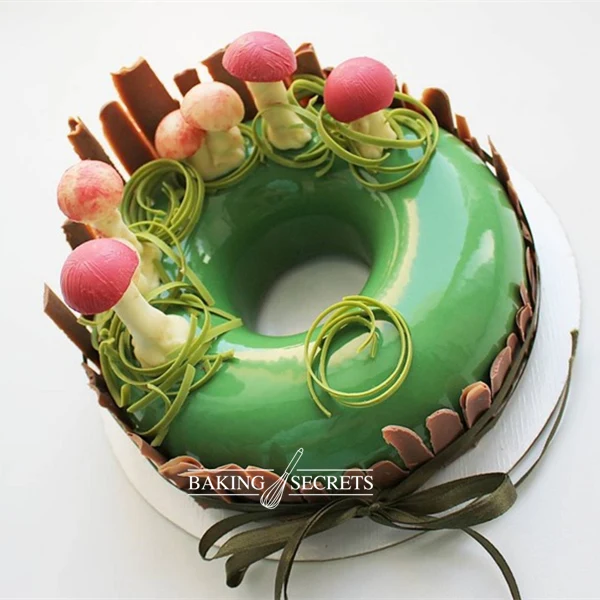 Новый DIY Форма для выпечки антипригарная французский десерт круглой формы мусс