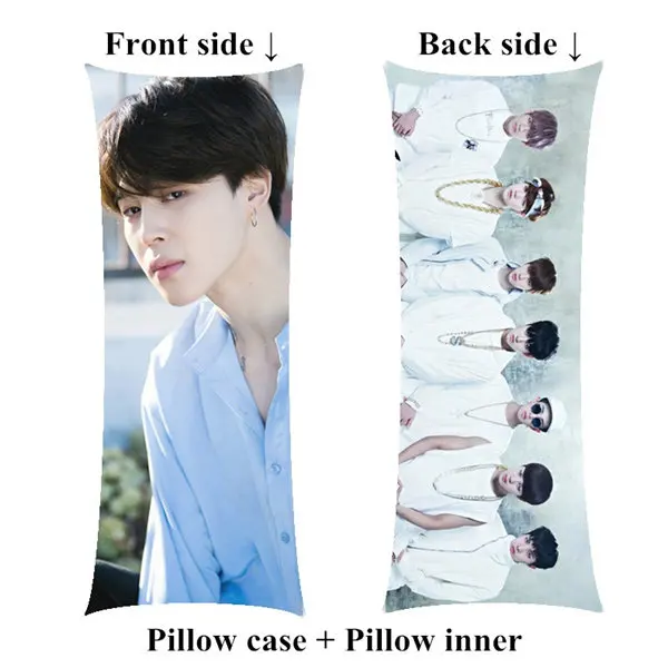 pillow Новая девушка Bangtan мальчики длинная подушка парк Jimin объятия тела Подушка включает внутренний настроить - Цвет: pillow