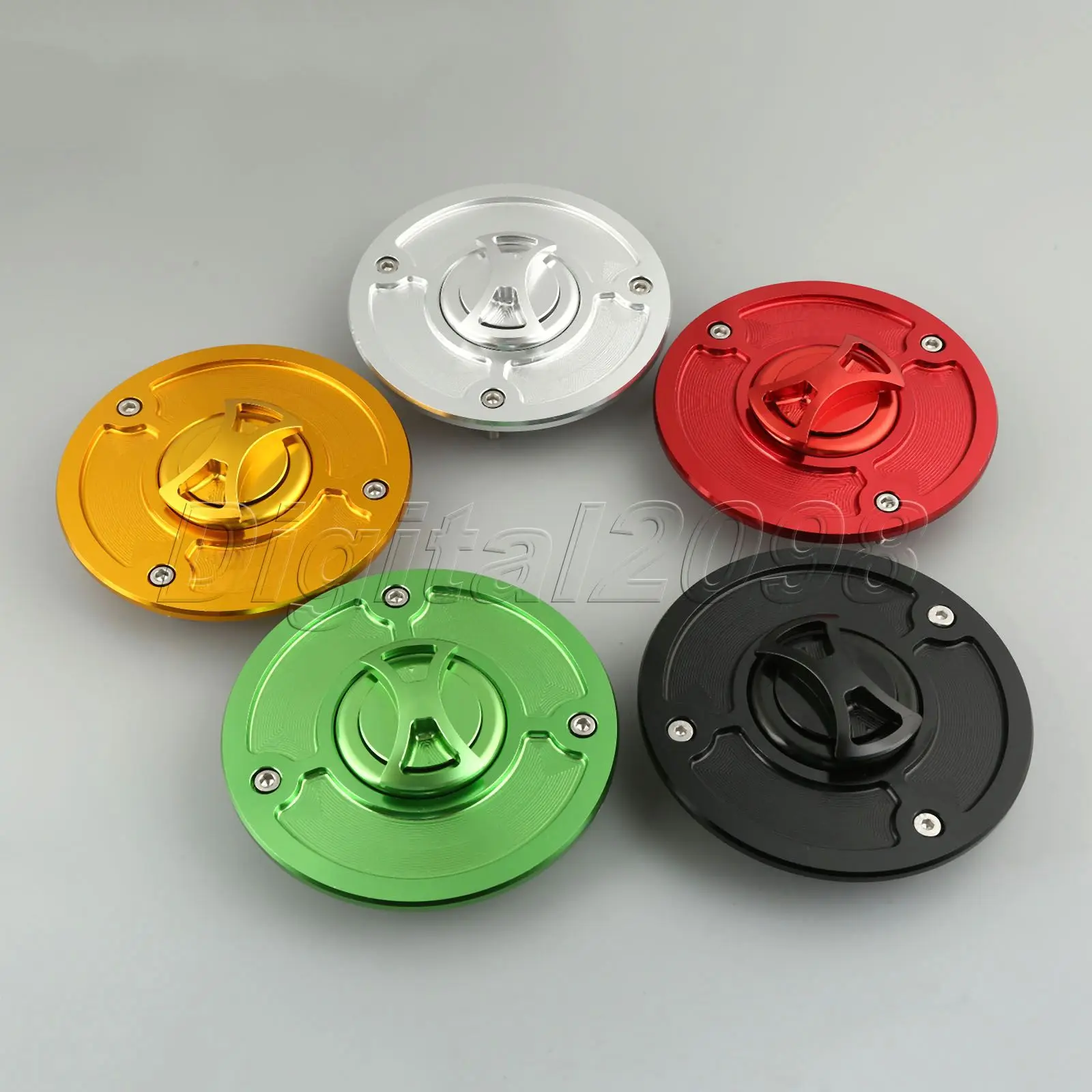 Yetaha новый CNC алюминиевый БЕСКЛЮЧЕВОЙ топливный бак Крышка для Газа + резиновое