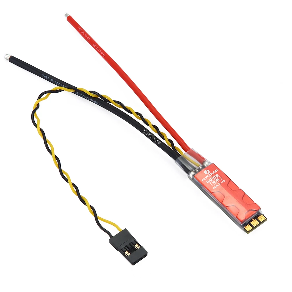 Дрон RAPTOR SLIM 40A 2 4S бесщеточный ESC Dshot BLHeli S для QAV 170 330 RC FPV Racing Drone Multirotor Quadcopter