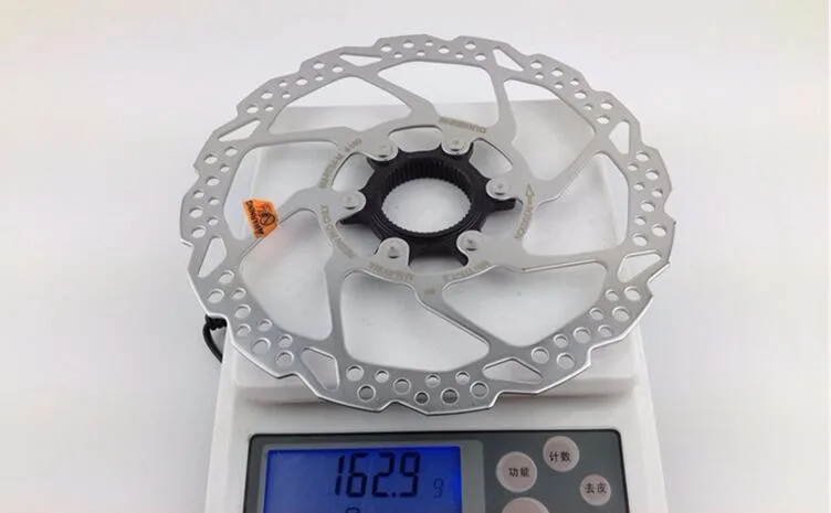 Shimano велосипедный дисковый тормоз ротор SM RT54 S Центральный замок для SLX DEORE 160 мм