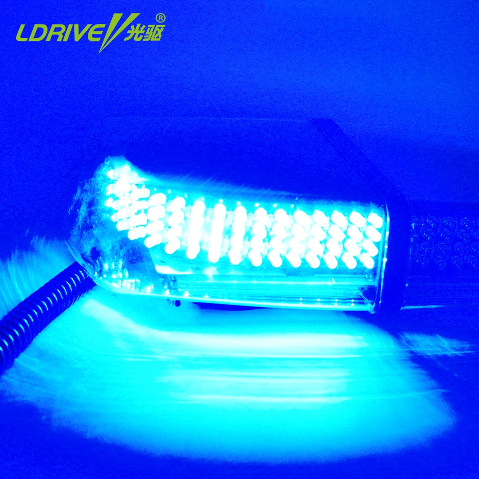 LDRIVE 12В Красный Синий Желтый Янтарный 240 светодиодный аварийный маячок для