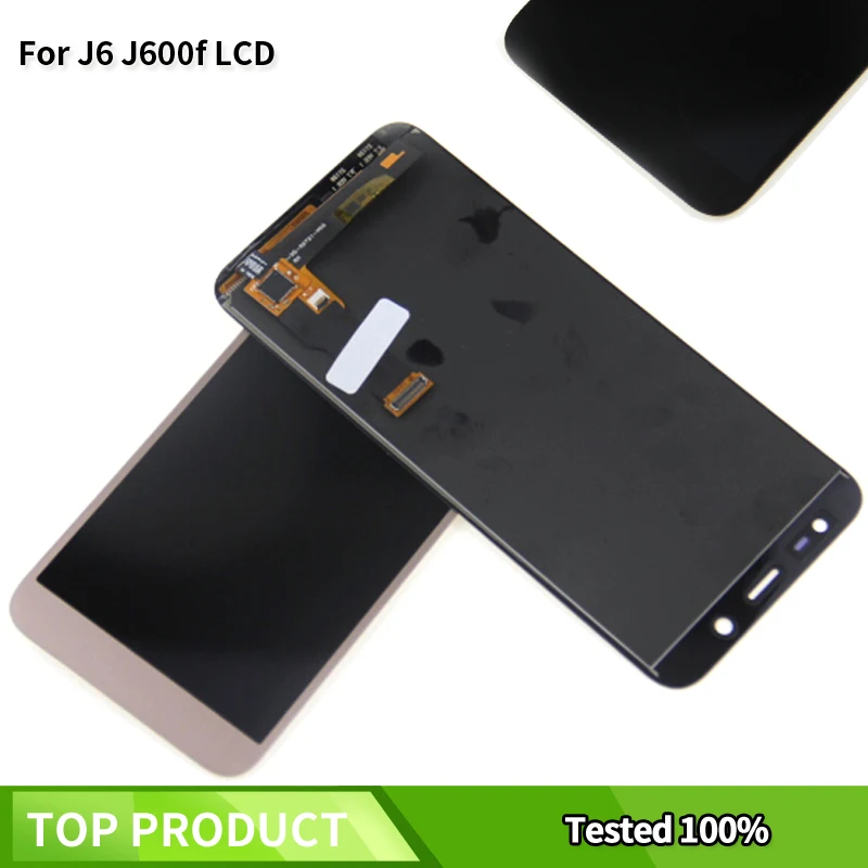Замена для SAMSUNG Galaxy J6 J600F ЖК дисплей сенсорный экран дигитайзер|Экраны мобильных