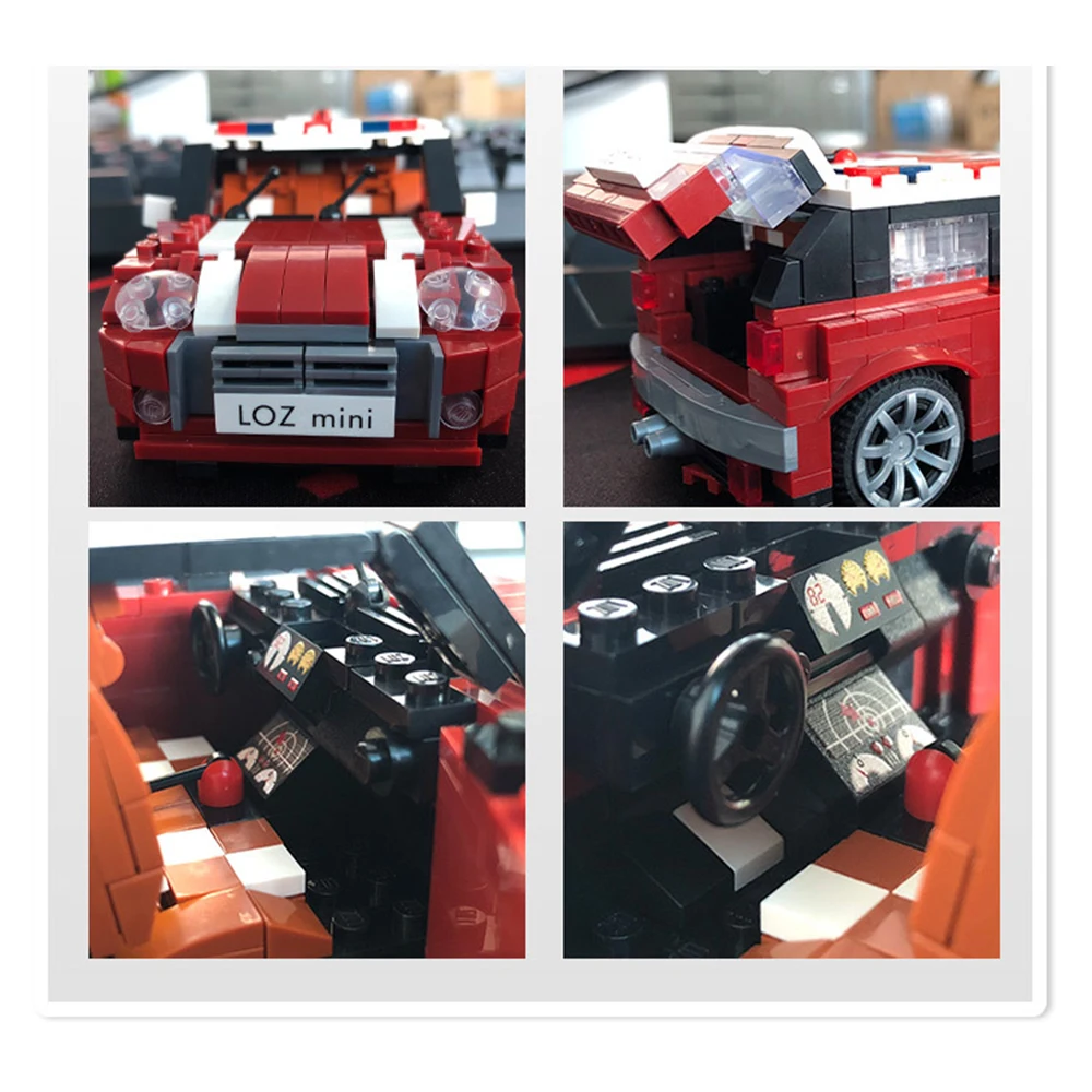 Новинка 492 шт. 1:24 мини модель автомобиля строительные блоки technicRacing Volkswagen Beetle