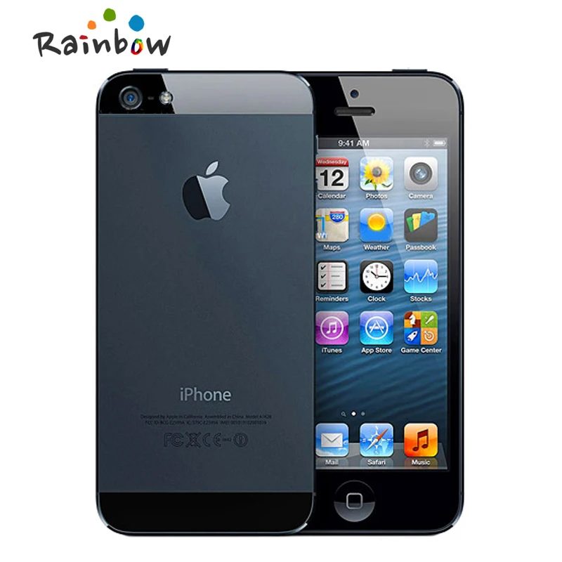iPhone 5 завод разблокирован 16 Гб/32 ГБ/64 Гб хранения gps Wi-Fi Dure Core 4,0 экран сотовый телефон