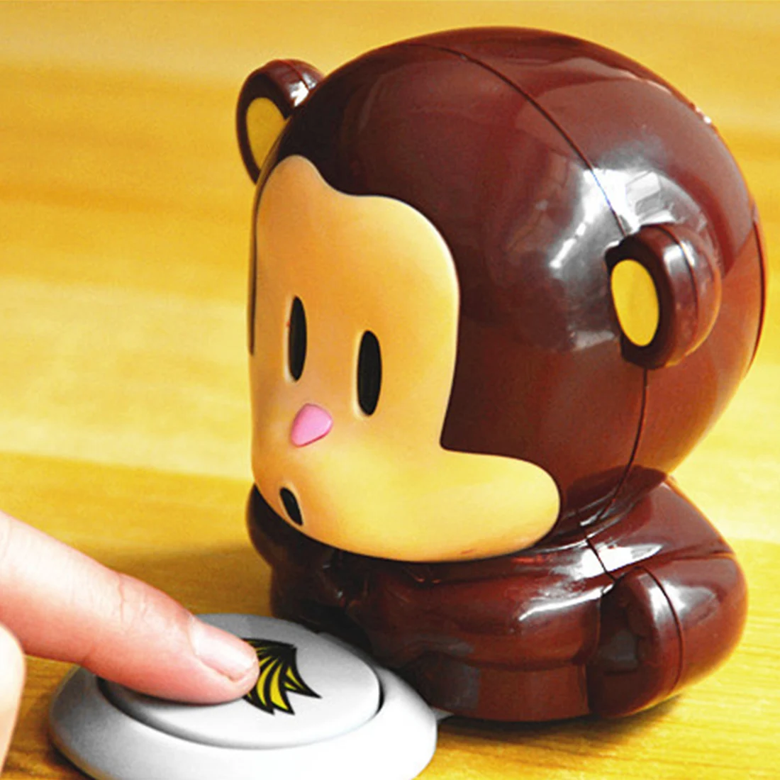 Professional Nail Dryers Polish Blower Cute Monkey Manicure Dryer Nails Dry Machine Tool 10*8.5*9cm | Красота и здоровье