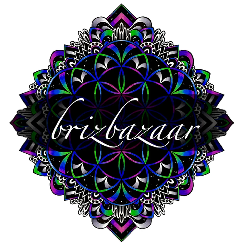 Белые Магические рисунки Brizbazaar плоская простыня с цветком мандалы цветные