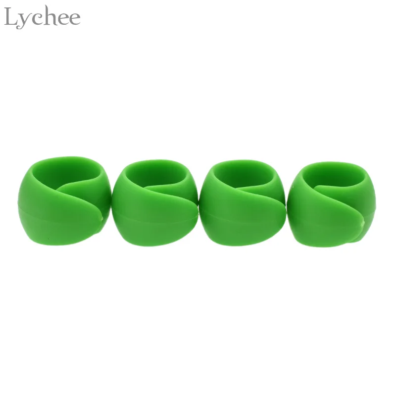 Lychee 4 шт. нитки катушки Huggers держать нить DIY Вязание швейные инструменты|sewing spools|tools
