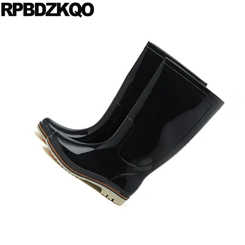 высокие сапоги зеленый туфли осень слипоны осенняя обувь дизайнер дешево черный