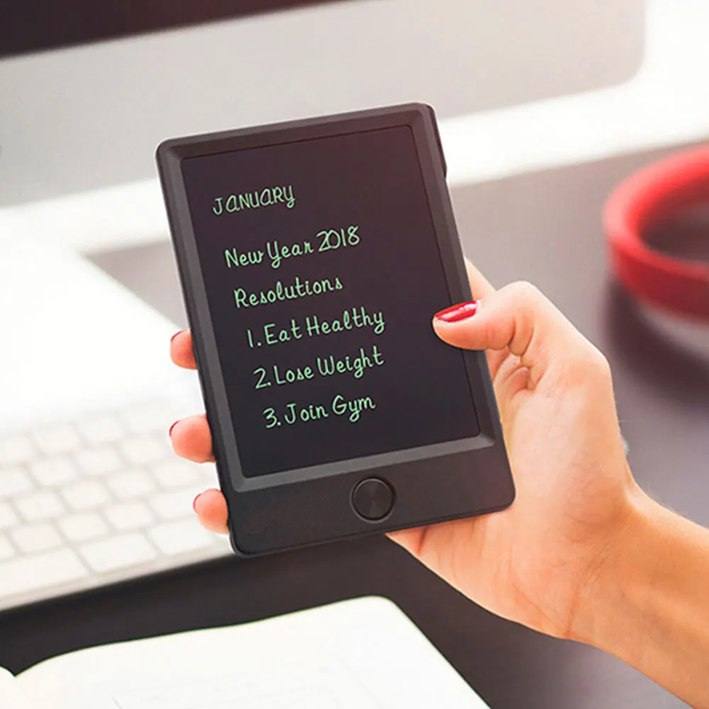 5 дюймовый электронный ЖК-дисплей Портативный почерк доска мини дети рисунок