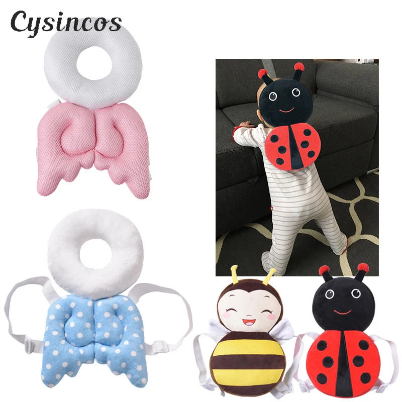CYSINCOS, милый младенец, младенец, новорожденный, защита на голову, защитный ремень колодки, головные уборы, мультяшный детский головной убор