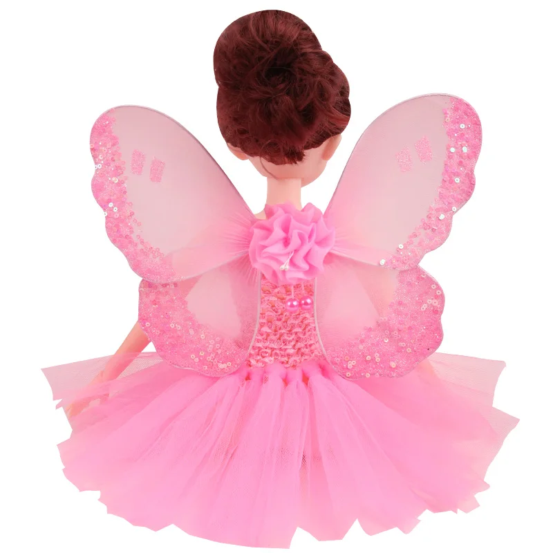 Одежда для кукол BJD 60 см 1/3 платье феи юбка из марли эльф крылья дух волшебная