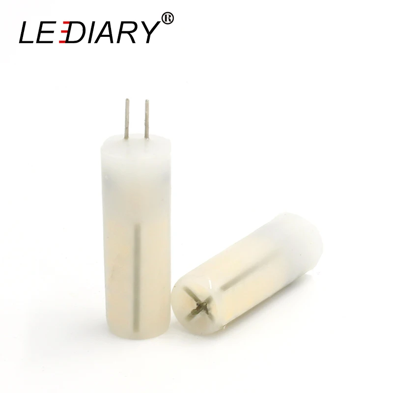 5 шт. LEDIARY LED Dimmable G4 3 Вт AC/DC 12 В 48LED 3014 Кремниевая Светодиодная лампа для кукурузы