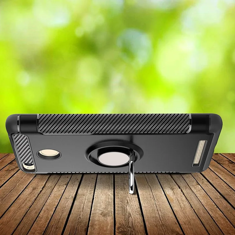 Reaoom Luxury Phone Case for Xiaomi Redmi 3S Soft Hard with Ring Business Back Cover Capa Funda |