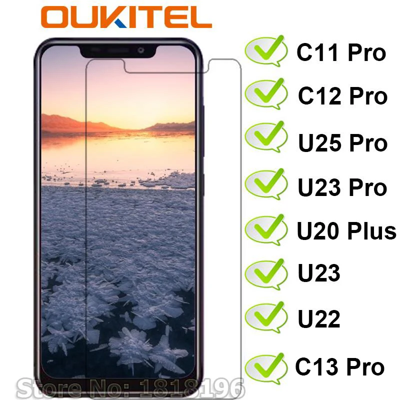 Oukitel U23 U25 Pro C19 Защитная пленка для экрана из закаленного стекла телефона U22 U20 Plus C13