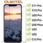 Oukitel U23 U25 Pro C19 Защитная пленка для экрана из закаленного стекла для телефона Oukitel U22 U20 Plus C13 C12 Pro WP 5 6 7 8 чехол из стекла