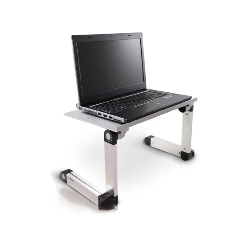 360 Degree Adjustable Laptop Table Portable Foldable Desk On Bed Stand Tray without Cooling Fan For Student | Мебель