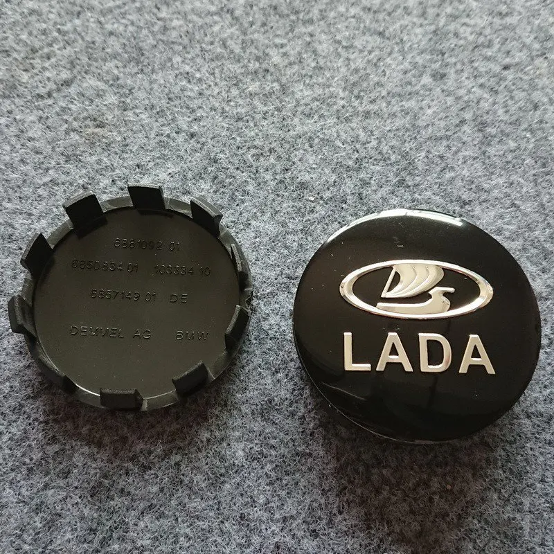 Автостайлинг 4 шт. 60 мм 1 колпачки для колес круглые наклейки Lada Kalina Priora Xray Samara Vesta