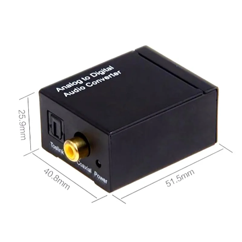 USB звуковая карта оптоволоконный коаксиальный SPDIF цифровой аудиовход RCA L/R