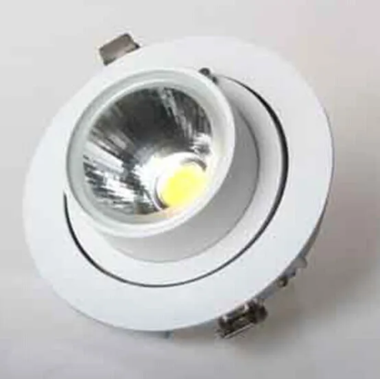 12 шт./лот 35 Вт 45 светодиодный trunk light 110 В 220 свет gimbal COB светильник однажды лампа