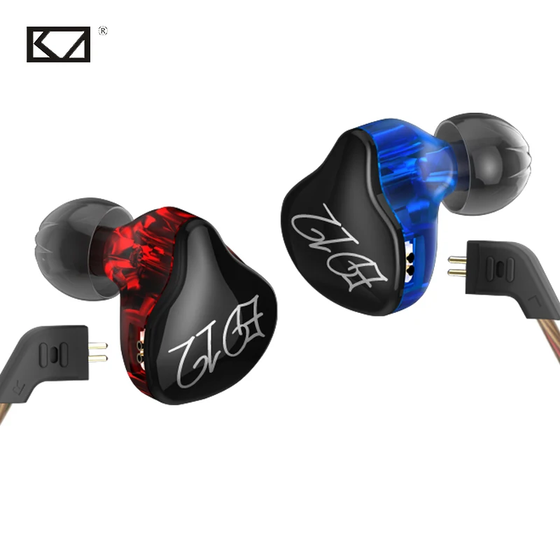 KZ ED12 красивые цветные наушники для музыки фильма 3 5 мм спортивные сделай сам