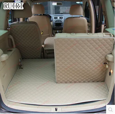 Хорошее качество! Специальные коврики для багажника автомобиля Volkswagen Touran на 7