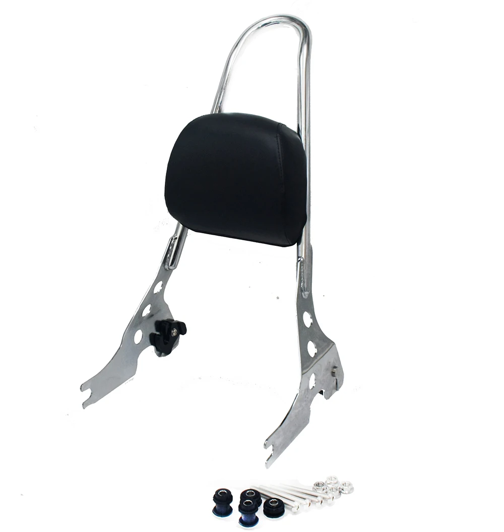 Багажник на спинку пассажира для мотоцикла накладка подушку Harley Sportster 883 1200 XL 48 883C