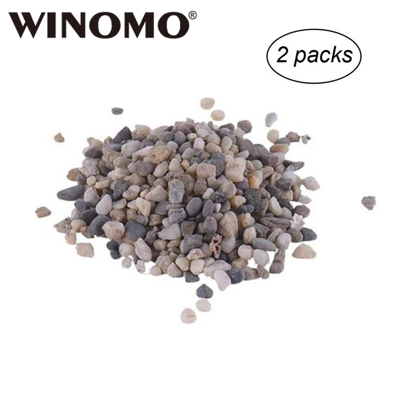 WINOMO 2 сумки галька булыжник речной камень натуральный песок - Цена: 826,17 руб.
