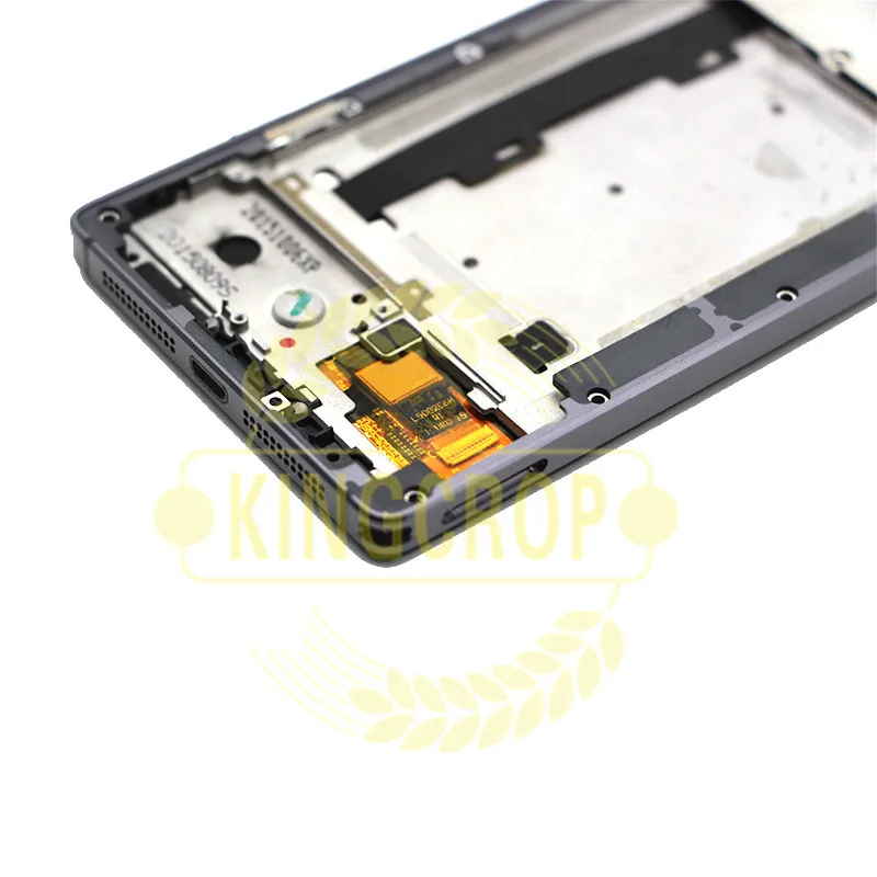 Lenovo Vibe shot Z90 Z90-7 ЖК-дисплей сенсорный экран дигитайзер с рамкой средняя Рамка Замена для lenovo Z90 z90a40 дисплей