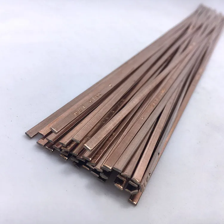 BCuP-2 медные стержни для пайки 3,2x1x400 мм 50 шт. для газовой пайки на медной основе