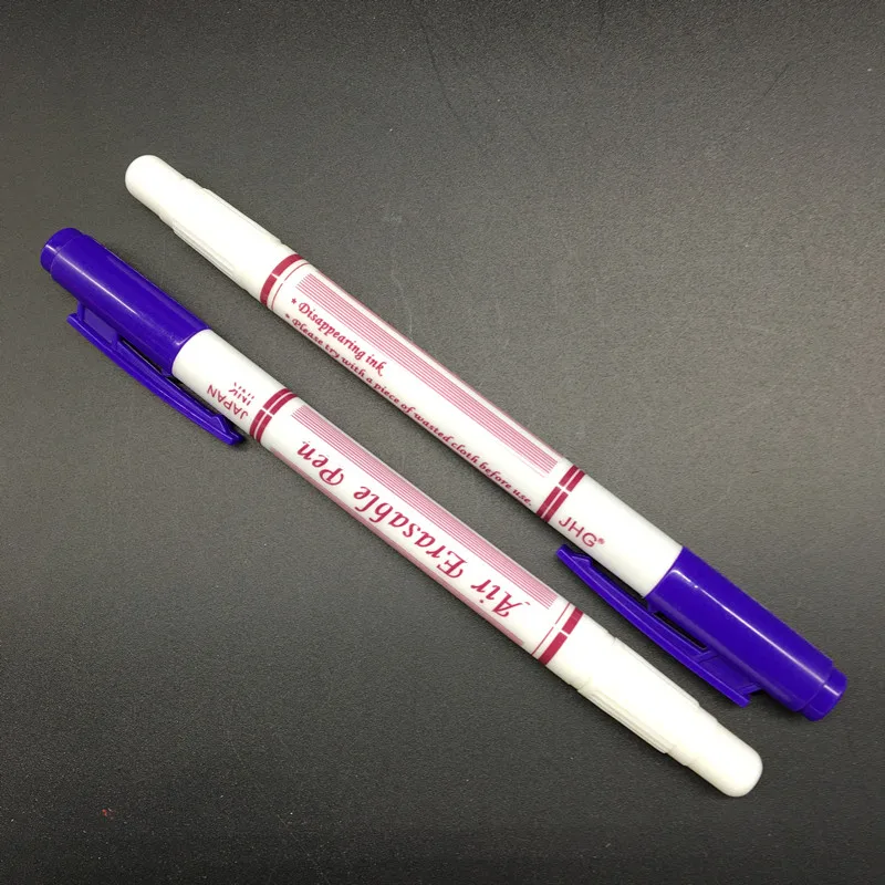 6 шт. воздушная стираемая ручка Водорастворимая Ручка по ткани маркер замена для