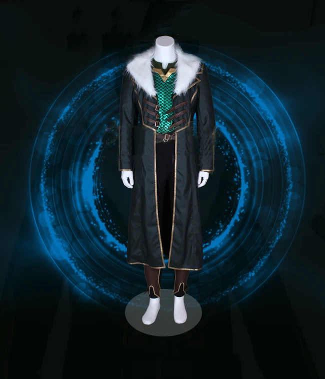 Косплей diy Loki косплей костюм Мстители Тор темный мир Локи костюмы на Хэллоуин необычный зеленый костюм на заказ