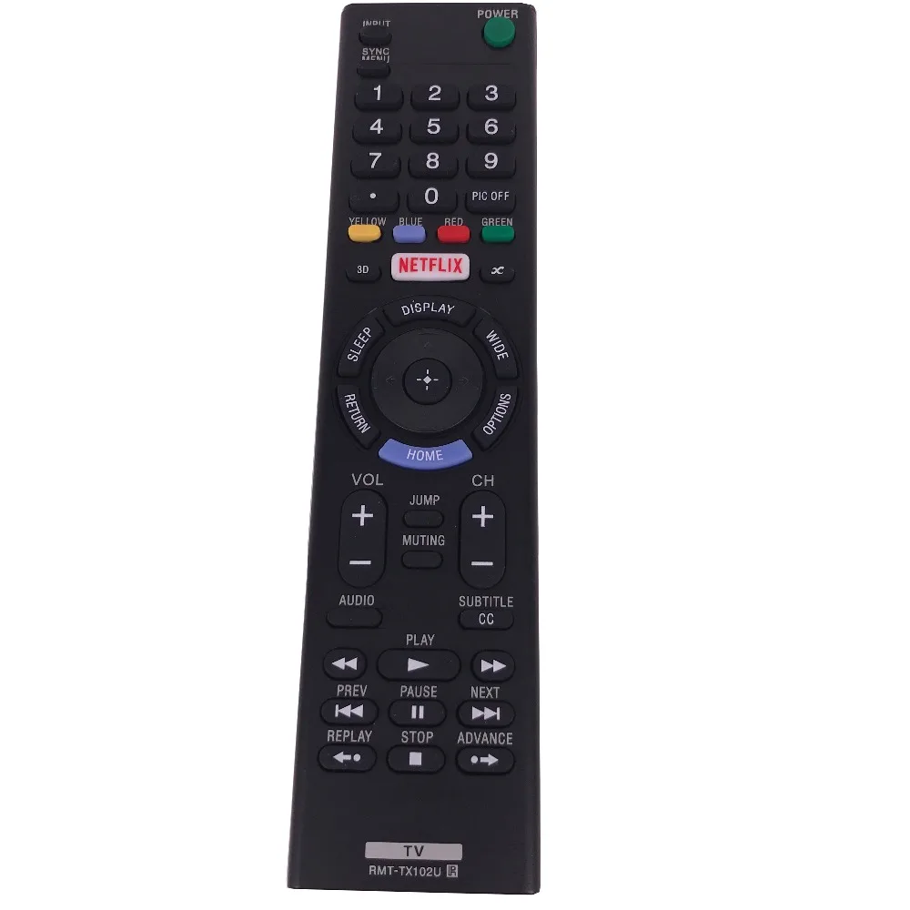 Новый пульт дистанционного управления для SONY LED LCD Smart TV RMT-TX102U RMT-TX102D | Электроника