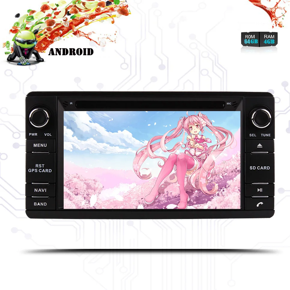 1024*600 Octa Core android 9 0 4G + 64G автомобильный dvd для MITSUBISHI ASX LANCER 2013 2018 Автомобильная Радио