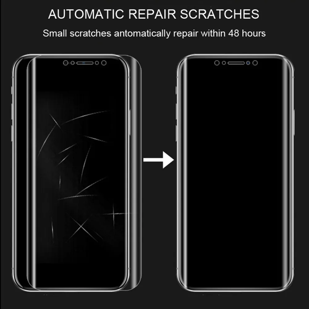 6D мягкая ТПУ Гидрогелевая пленка для Samsung galaxy Note 10 S10 Plus S10E A50 A40 A30 A10 M10 M20 M30 полная