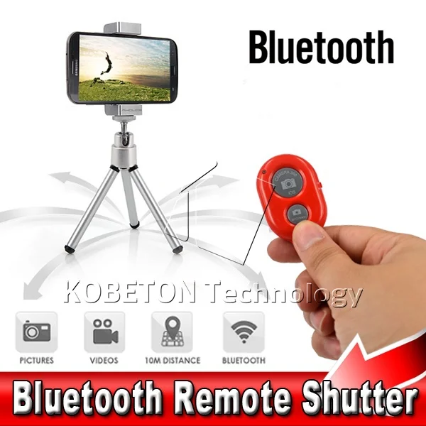 Мини Bluetooth пульт дистанционного управления kebidu беспроводной затвором для камеры