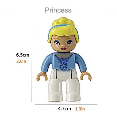Строительные блоки персонажи серии family фигурки совместим с Duplo кирпичи Duplo совместимые фигурки пластиковые игрушки Детский подарок