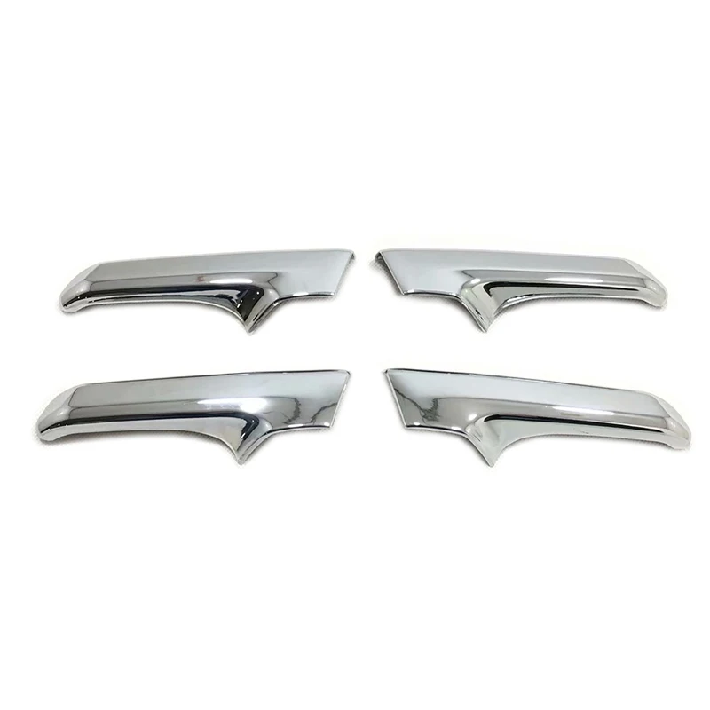 Door handle Автомобильный Стайлинг для Toyota Land Cruiser Prado FJ 150 ABS Хромированная накладка на внутреннюю дверную ручку накладка Защитная Наклейка - Название цвета: Door handle