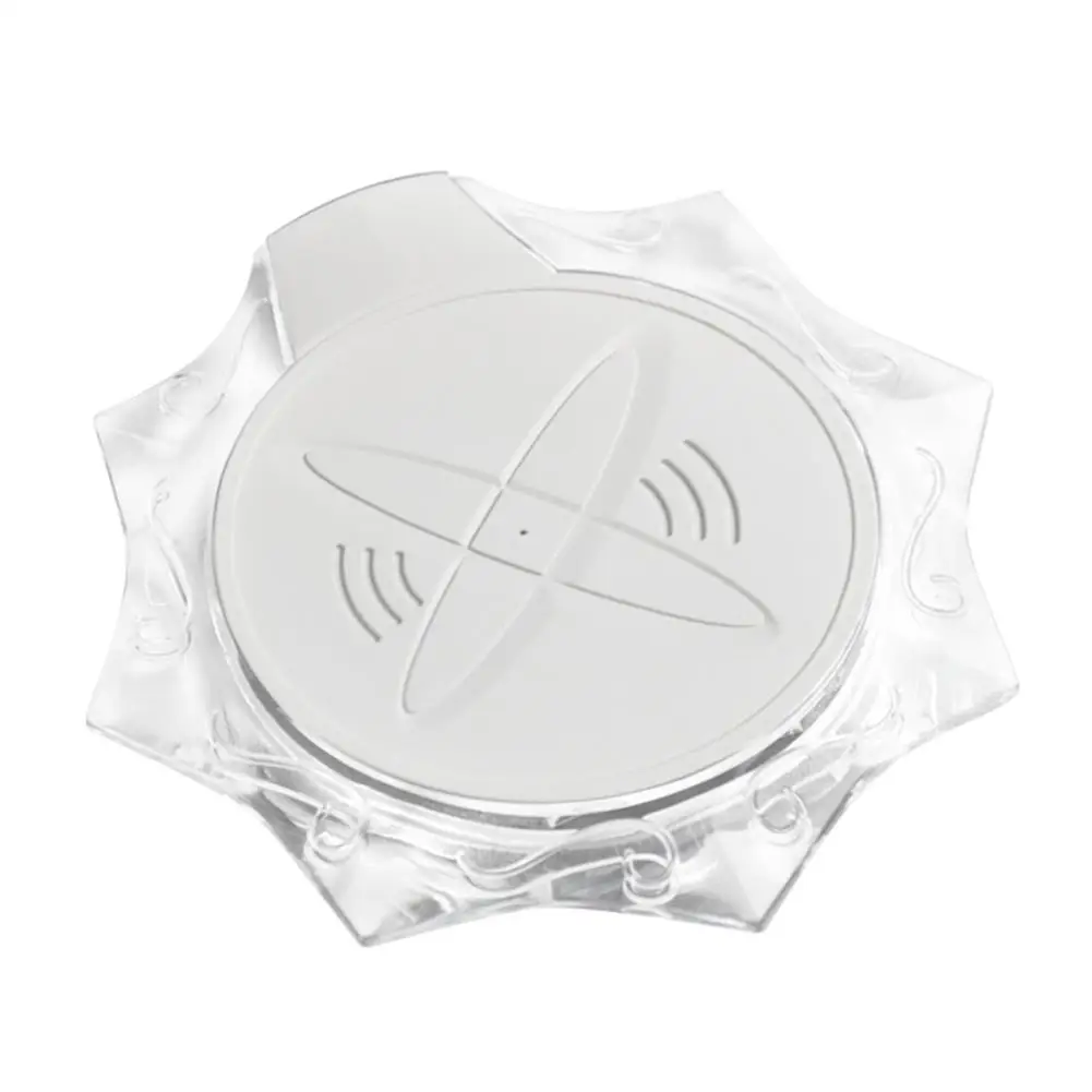 K10 кристалл USB беспроводное зарядное устройство Быстрая зарядка черный/белый Ультра тонкий беспроводной зарядный коврик для Apple Android мобильный телефон